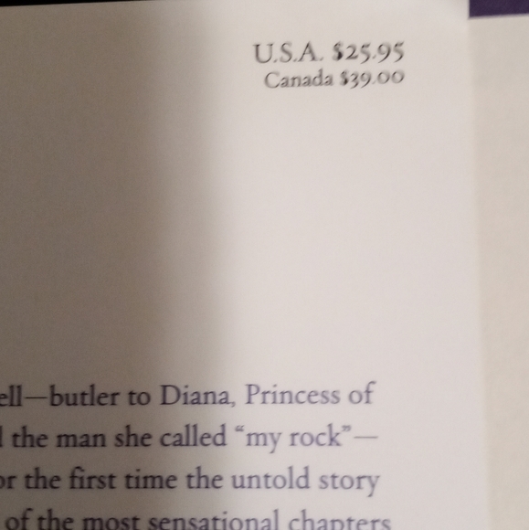 Princess Diana book titled (A Royal Duty) - Picture 6 of 8